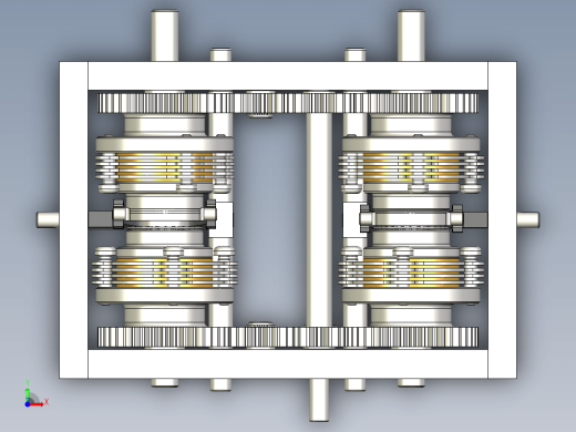 gearbox with clutch带离合器的变速箱缩略图