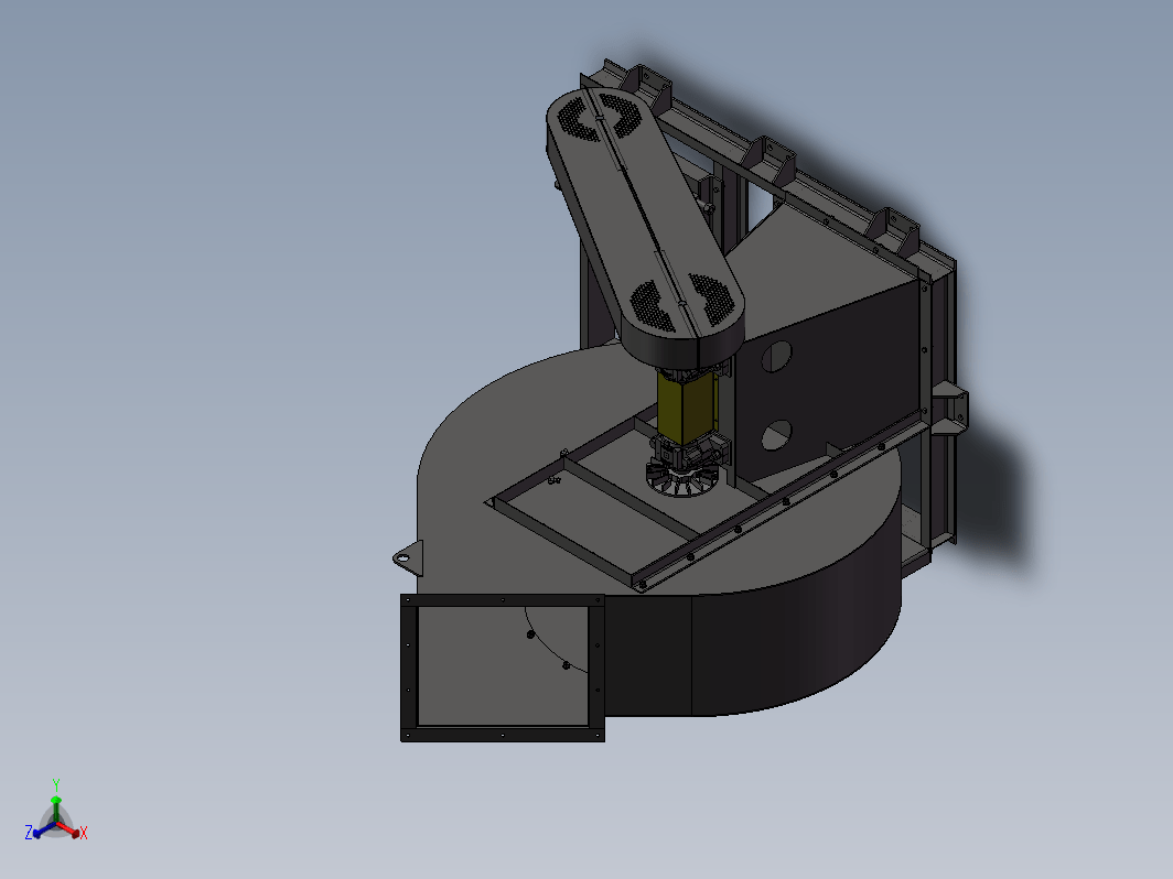 离心式风机详细模型设计 3