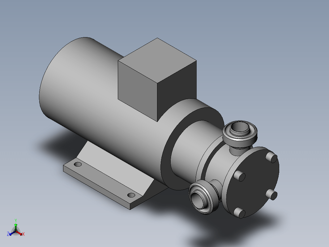 柔性叶轮泵02_20S monobloc RJT系列