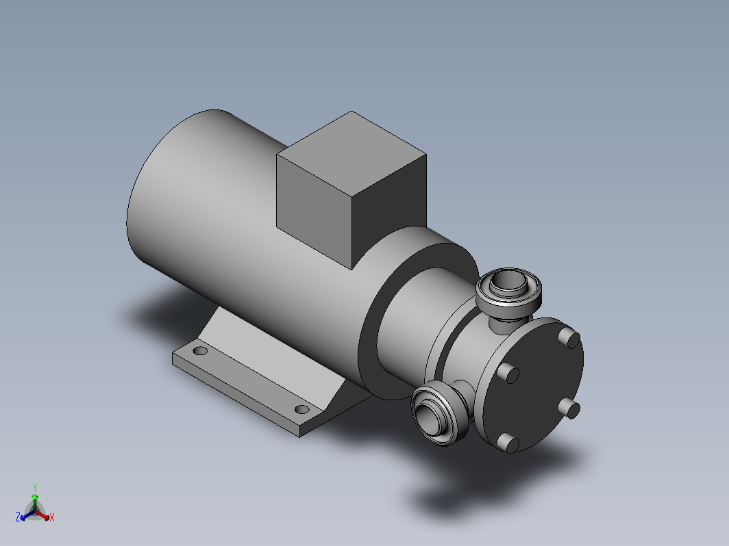 柔性叶轮泵02_20S monobloc RJT系列