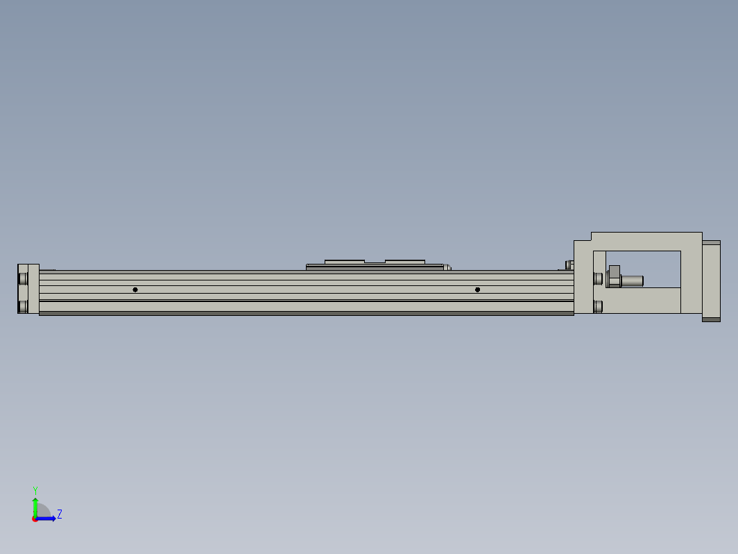 丝杆电缸模组滑台-KY26-802-A-L250-P-0-01-2D