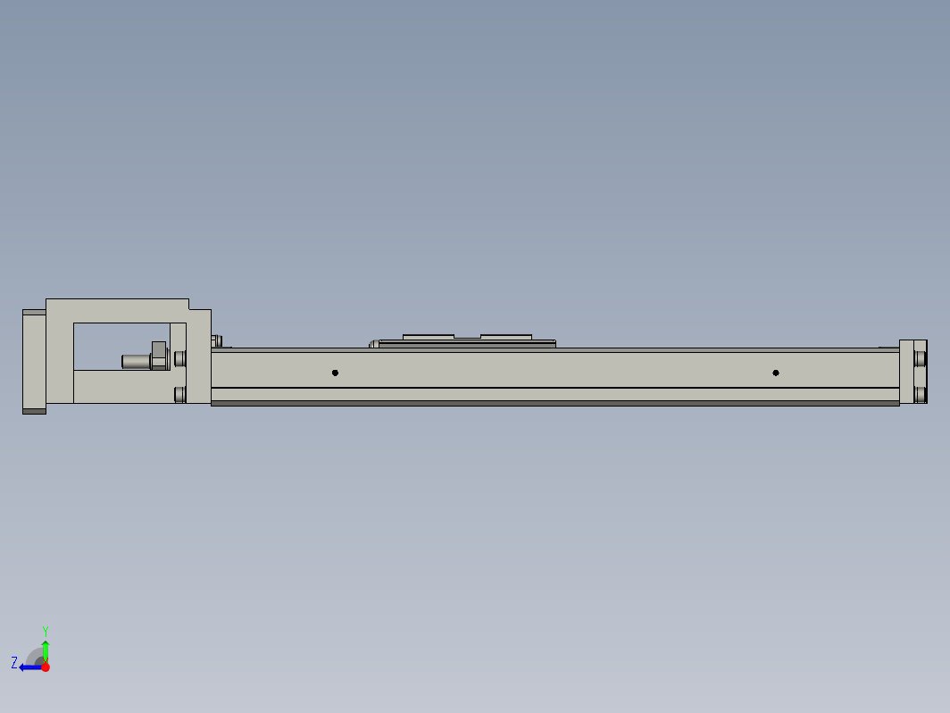 丝杆电缸模组滑台-KY26-802-A-L250-P-0-01-2D