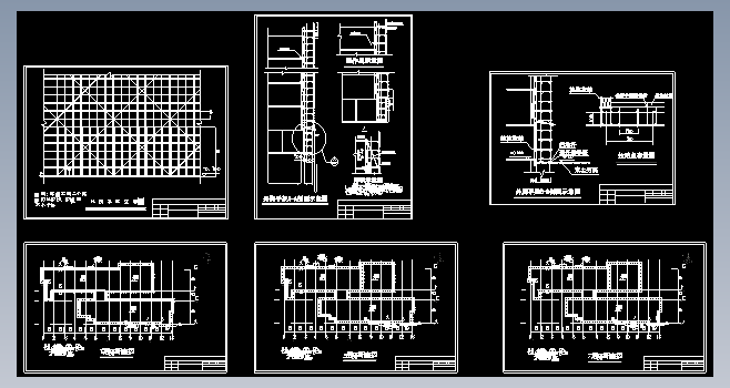 建筑工地脚手架搭设图纸