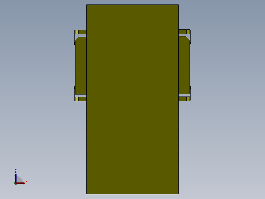 多层垂直升降立体停车库的结构设计三维SW2014带参+CAD+说明书