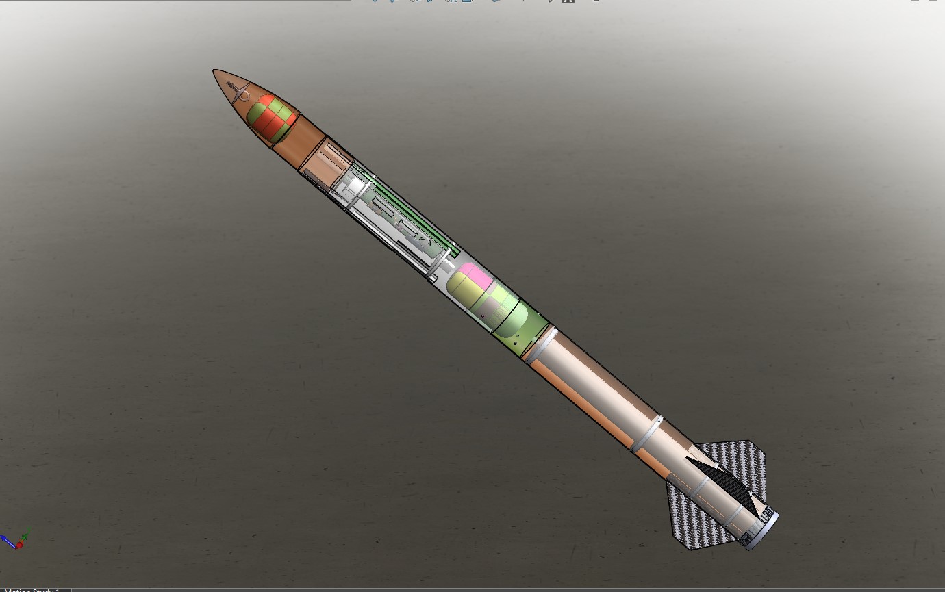 火箭模型 3.2Km Rocket Design