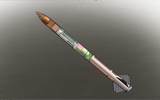 火箭模型 3.2Km Rocket Design缩略图