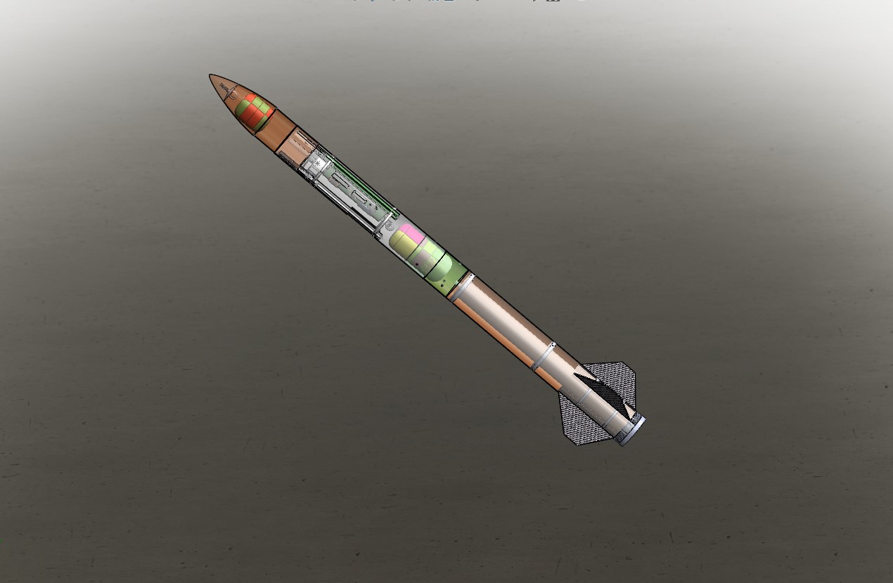 火箭模型 3.2Km Rocket Design