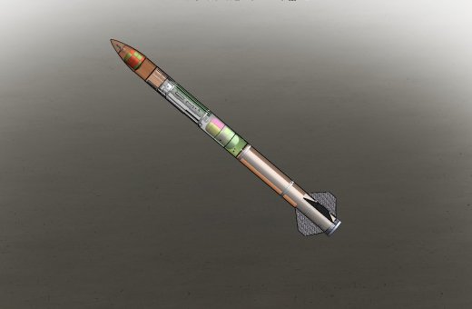火箭模型 3.2Km Rocket Design缩略图