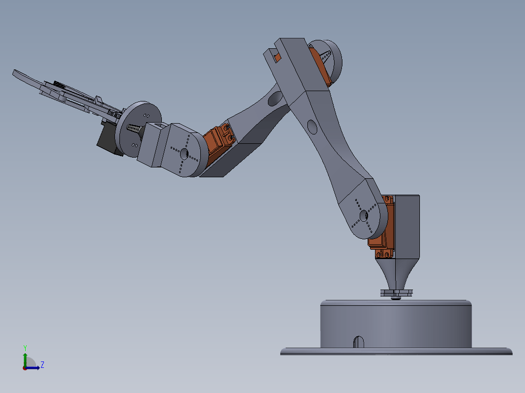 五轴机器人手臂 5 DOF Robotic Arm