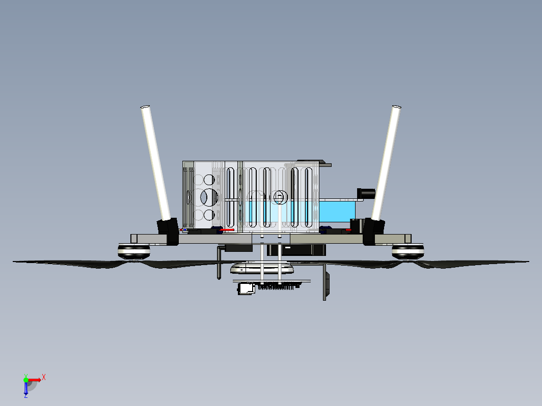 quadcopter delivery四轴输送无人机