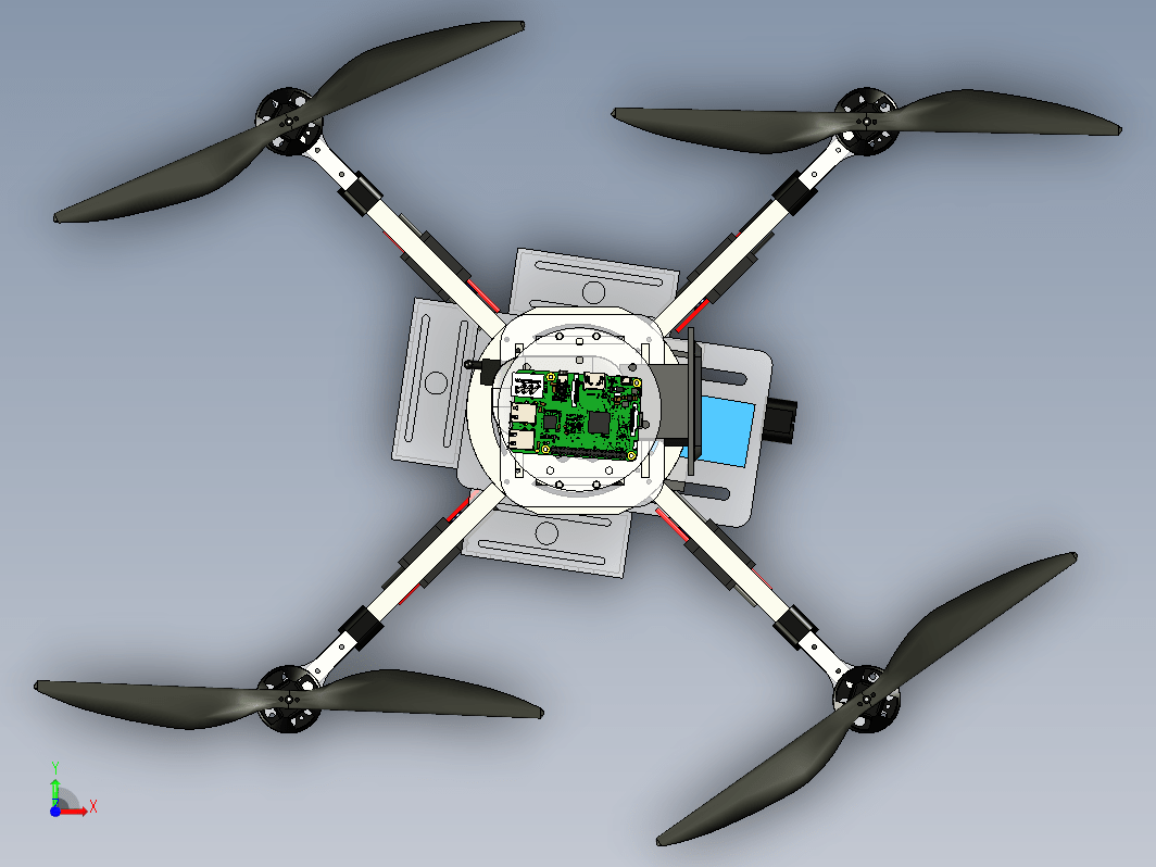 quadcopter delivery四轴输送无人机