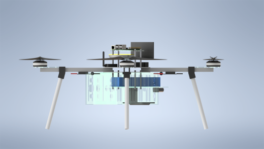 quadcopter delivery四轴输送无人机缩略图