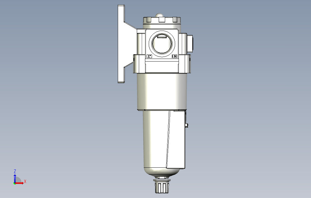 气源处理元件三点式组合3D-NC-500-10-MG系列