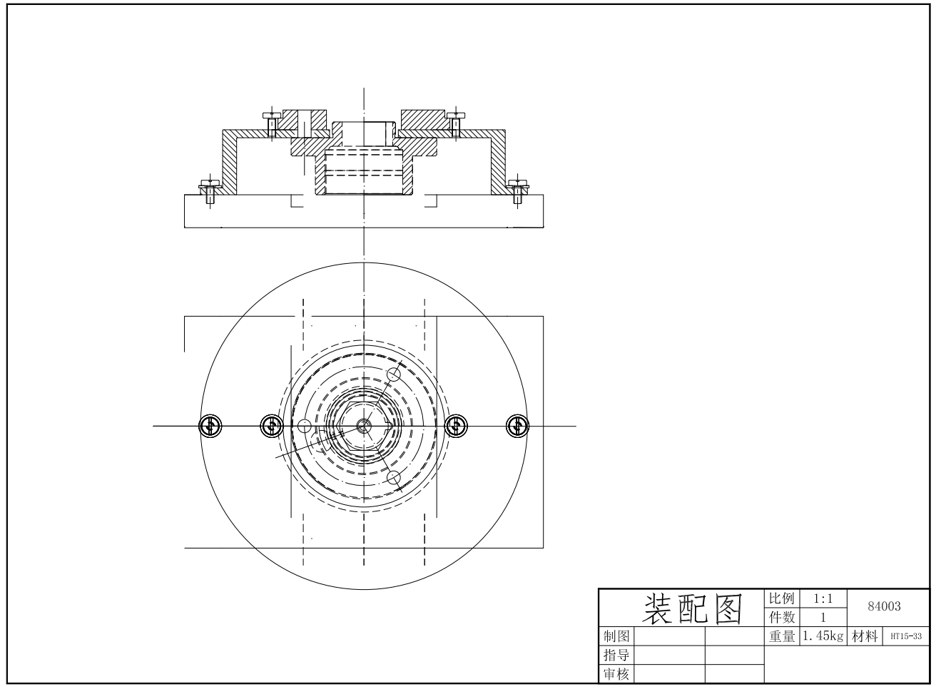 CA6140车床法兰盘的加工工艺，钻3×Φ11mm孔的钻床夹具设计+CAD+说明