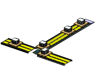 物流自动周转传送线体设计
