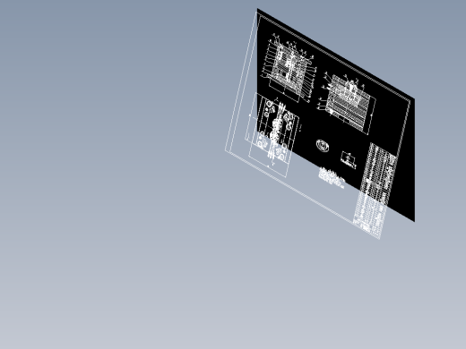 光盘托架塑料模设计【全套注射塑料模具设计含Word+10张CAD图纸】【开题+任务书】+CAD+说明书缩略图