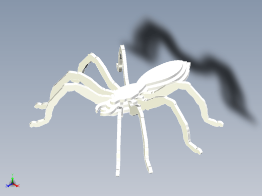 scrollsaw spider蜘蛛玩具拼装模型缩略图