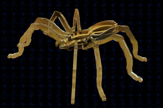 scrollsaw spider蜘蛛玩具拼装模型缩略图