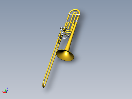 Conn 88H长号模型