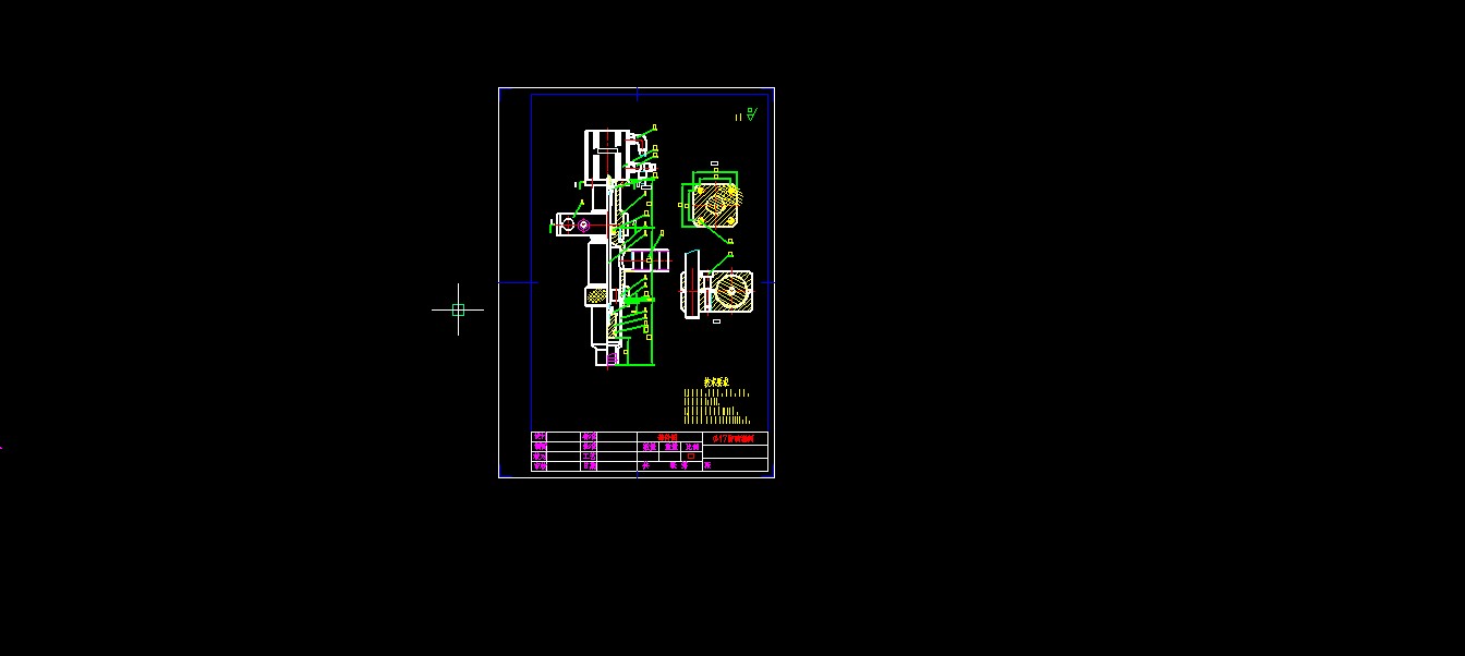 8头立式活塞灌装机CAD+说明书