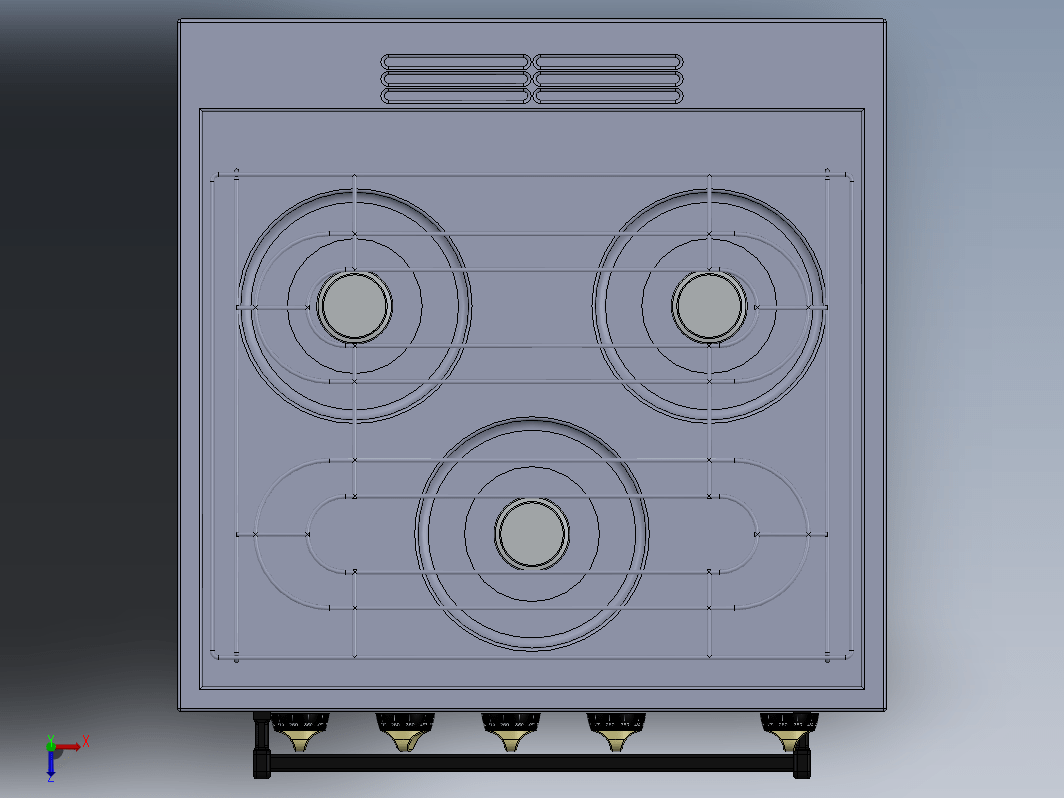 家用烤箱模型