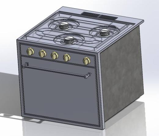 家用烤箱模型缩略图