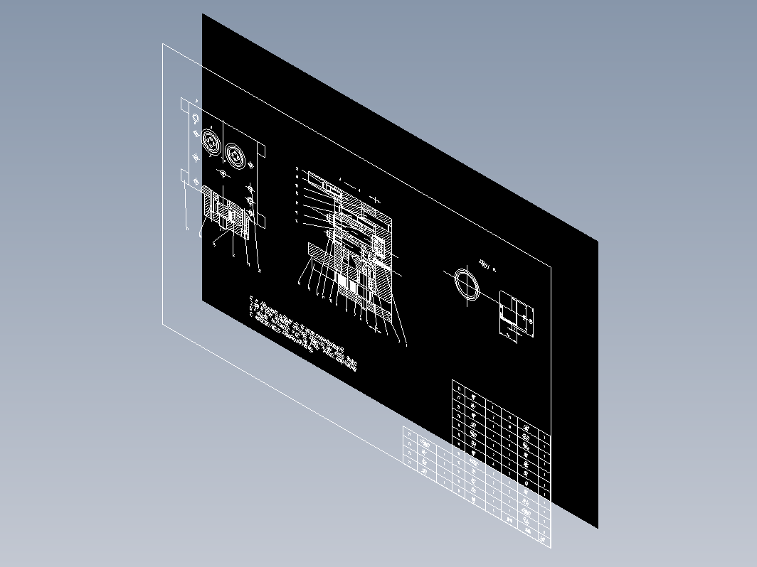 四孔螺盖注塑模