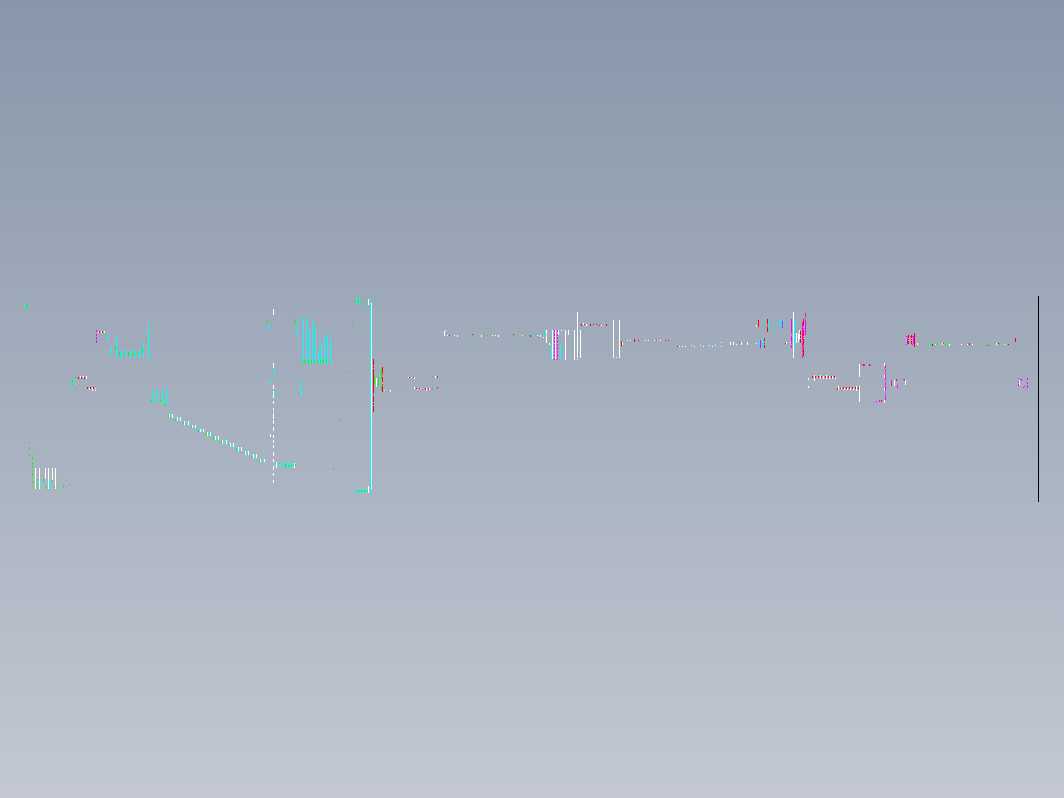 爬坡输送机CAD