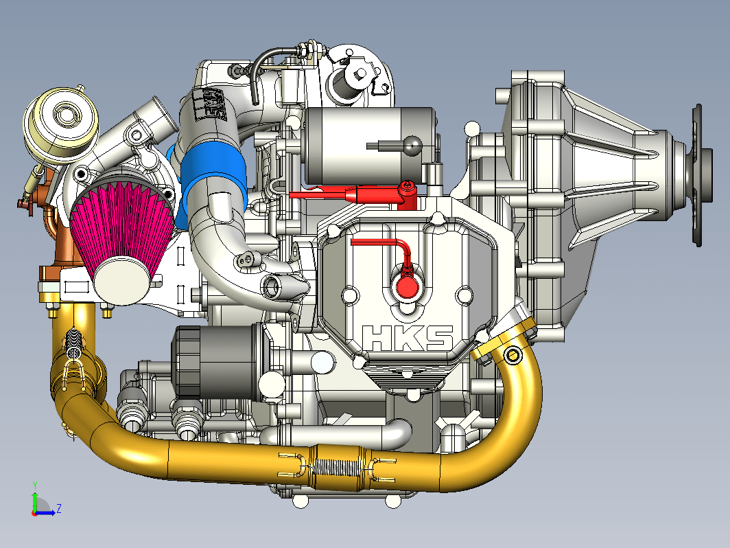 HKS 700T发动机