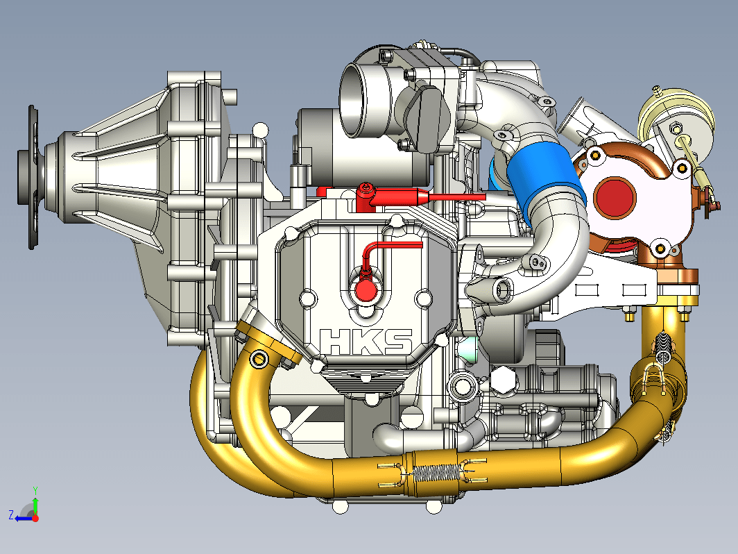 HKS 700T发动机