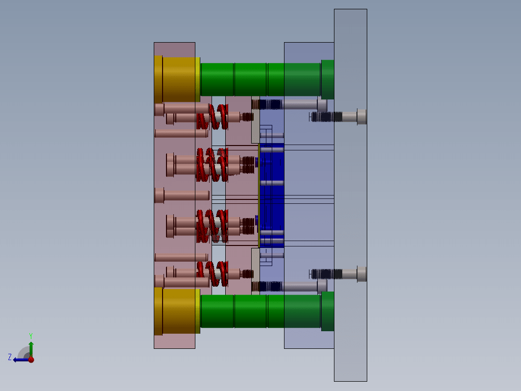 冲压模具 blanking-die-with-movable-stripper-plate SW