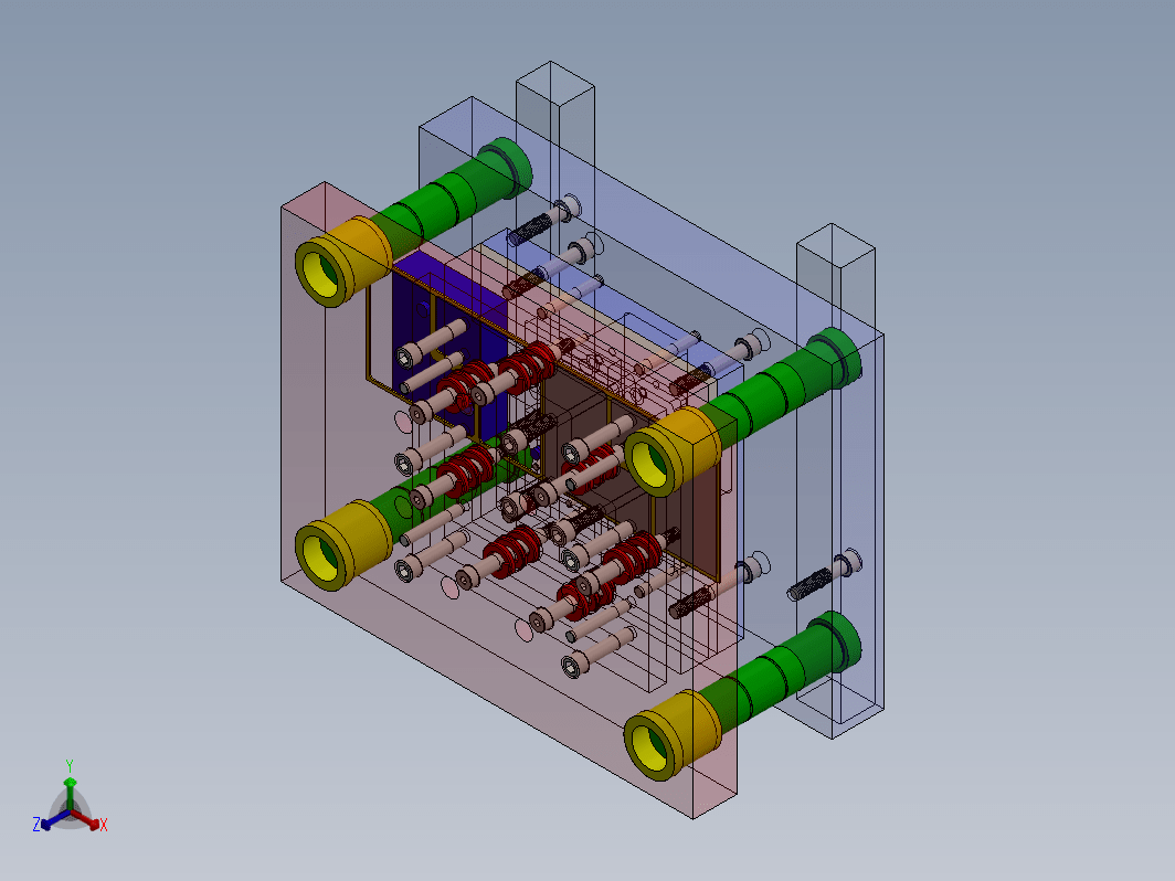 冲压模具 blanking-die-with-movable-stripper-plate SW