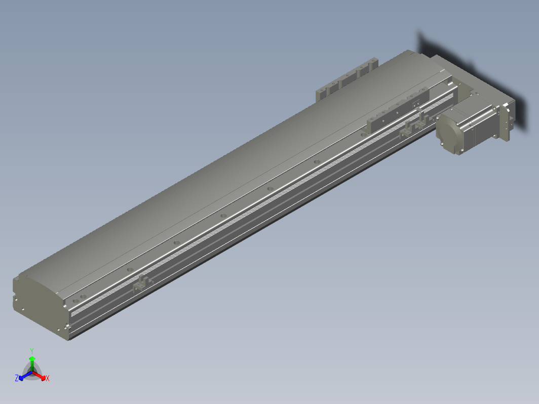 MT120BS-L600 直线模组 滑台模型.MT120BS.L10.600.BR.M40B.C4.3D