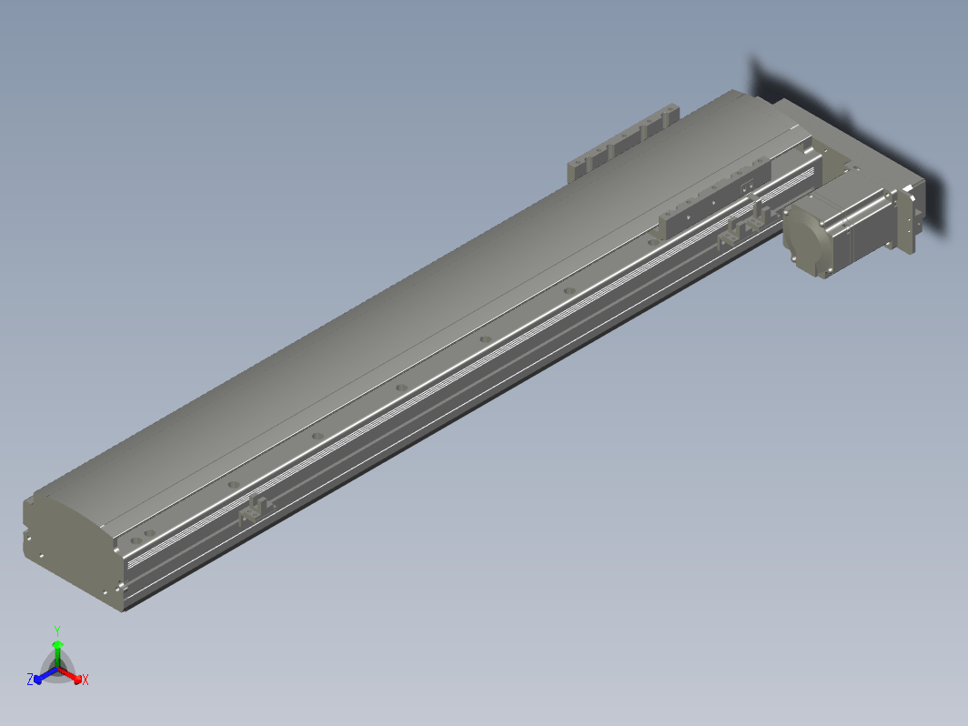 MT120BS-L600 直线模组 滑台模型.MT120BS.L10.600.BR.M40B.C4.3D