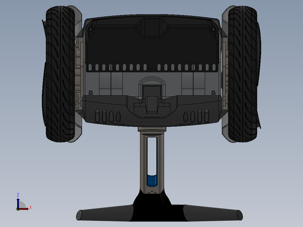 平衡车 3D模型