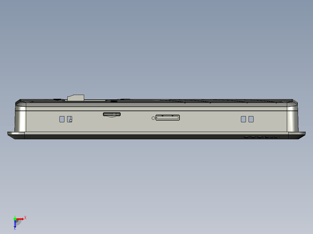 HMI人机界面01450036-WXSTEP_B00（整机外形STEP模型）