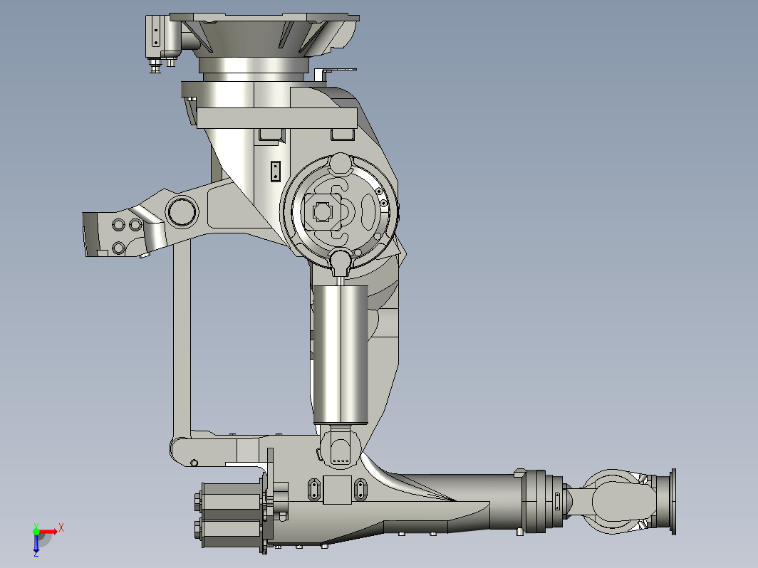 发那科FANUC M-900iB700工业机器人外壳模型