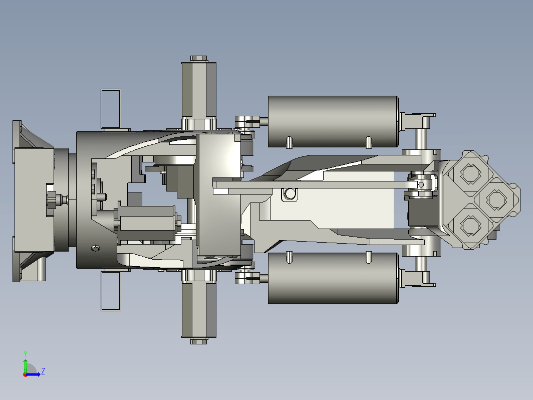 发那科FANUC M-900iB700工业机器人外壳模型