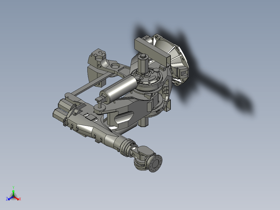 发那科FANUC M-900iB700工业机器人外壳模型