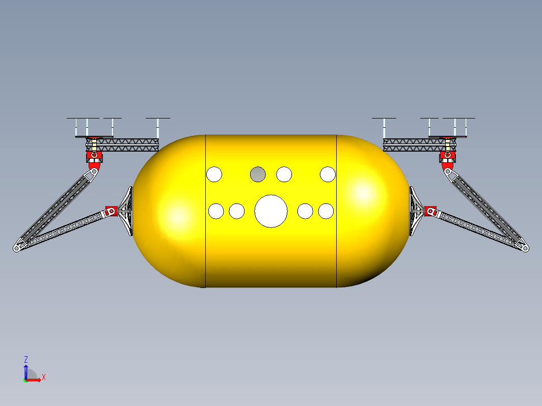 火星或月球的重载大型运载工具