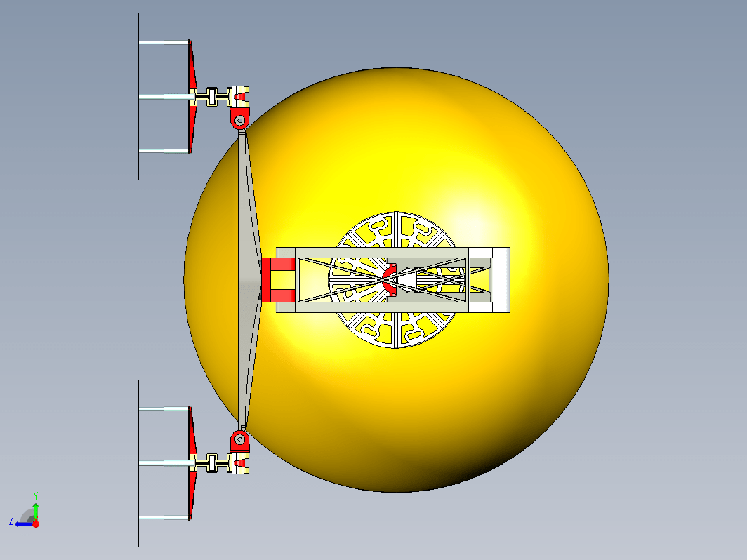 火星或月球的重载大型运载工具