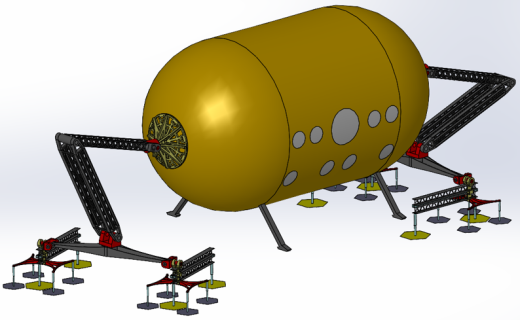 火星或月球的重载大型运载工具缩略图