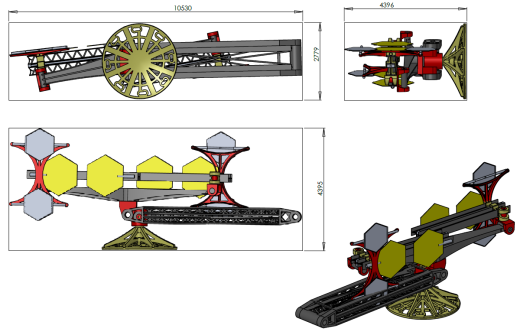 火星或月球的重载大型运载工具缩略图
