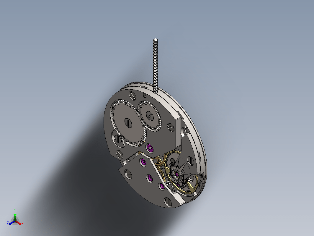 ETA 6497-1完整手表腕表机芯