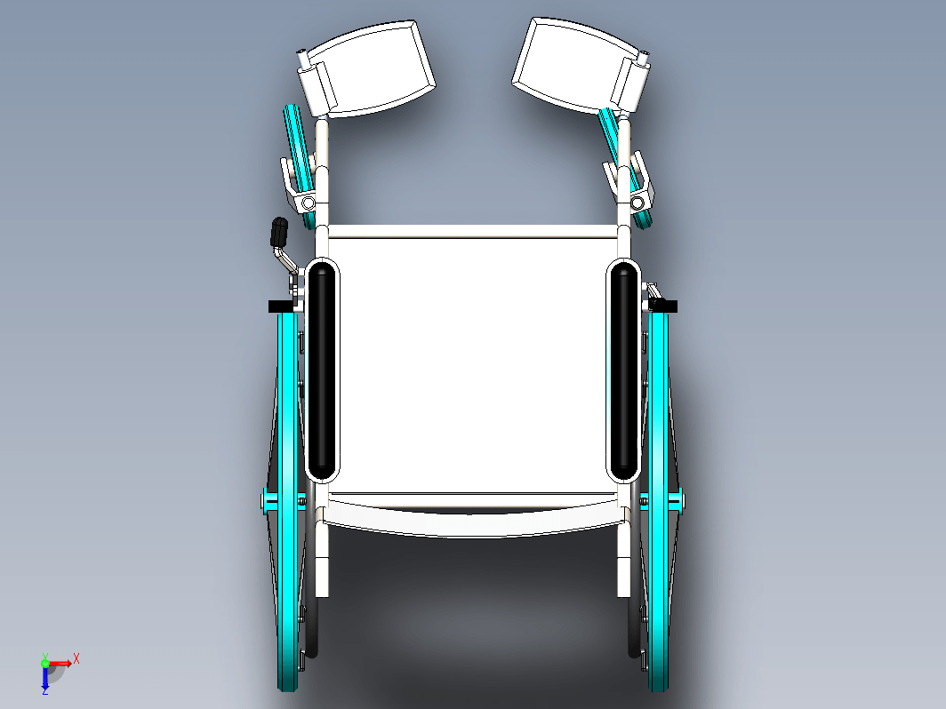 轮椅 wheel-chair