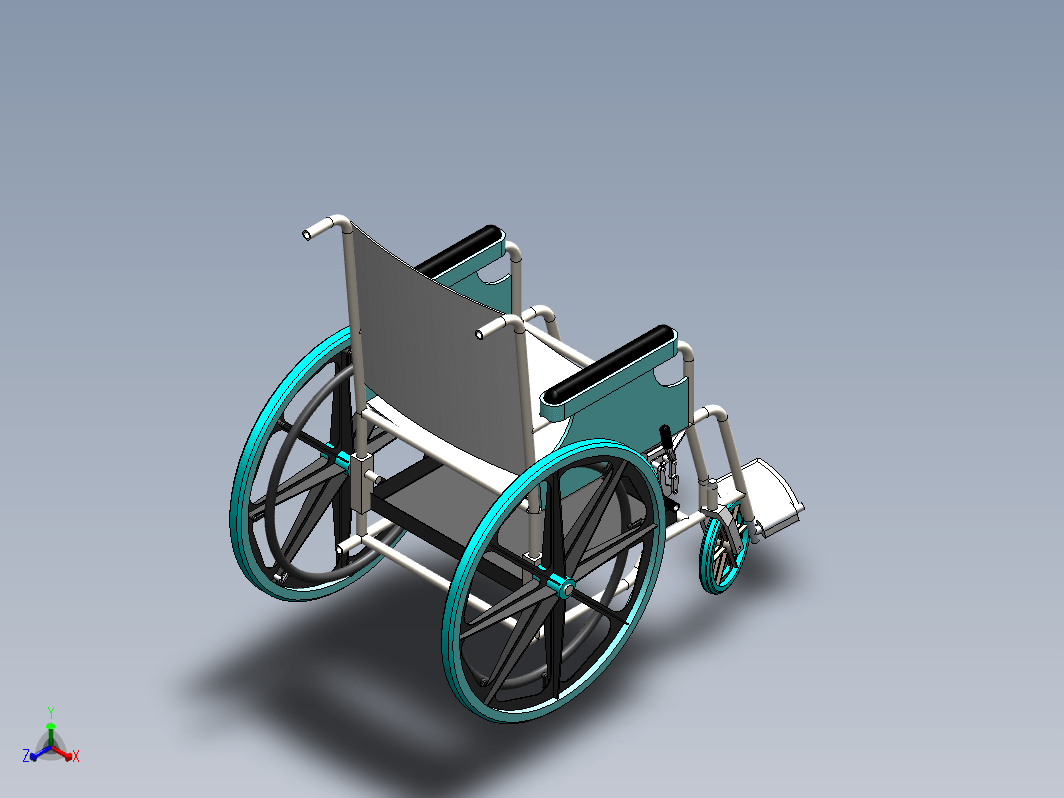 轮椅 wheel-chair