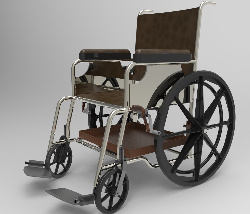 轮椅 wheel-chair