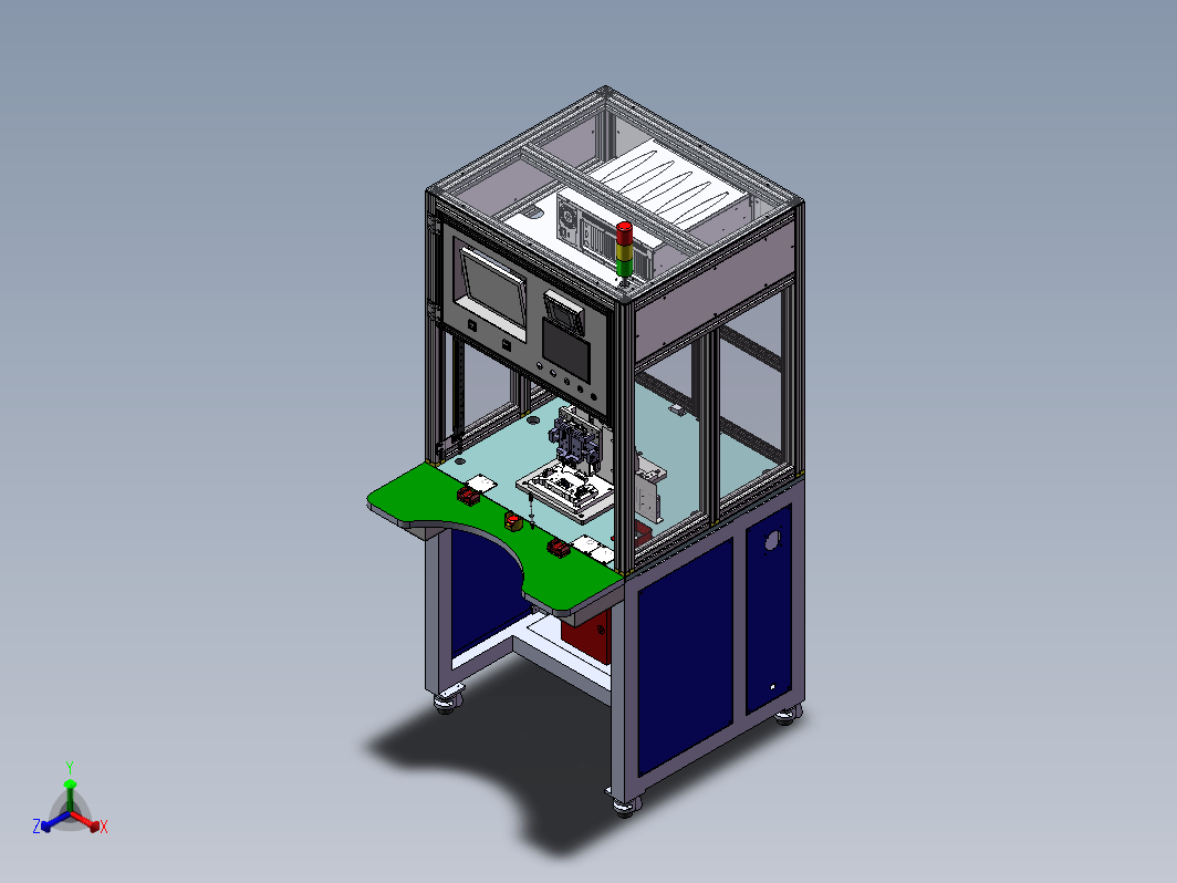 一种汽车插件组装压合设备 