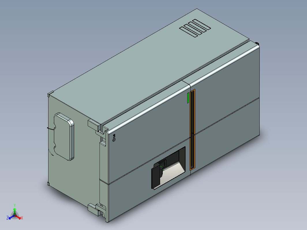 冰箱外观 LG GSL761WBXV