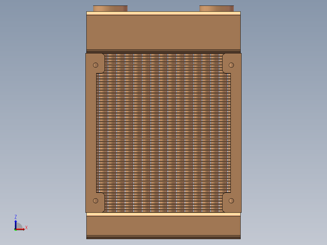 全铜CPU散热器